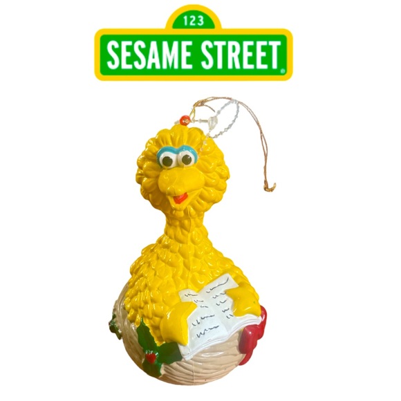 BIG BIRD ORNAMENT➕Vintage Sesame Street - Picture 1 of 6